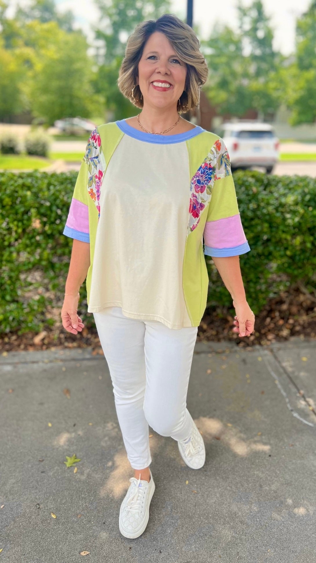 Lovin Lime Oversized Tee