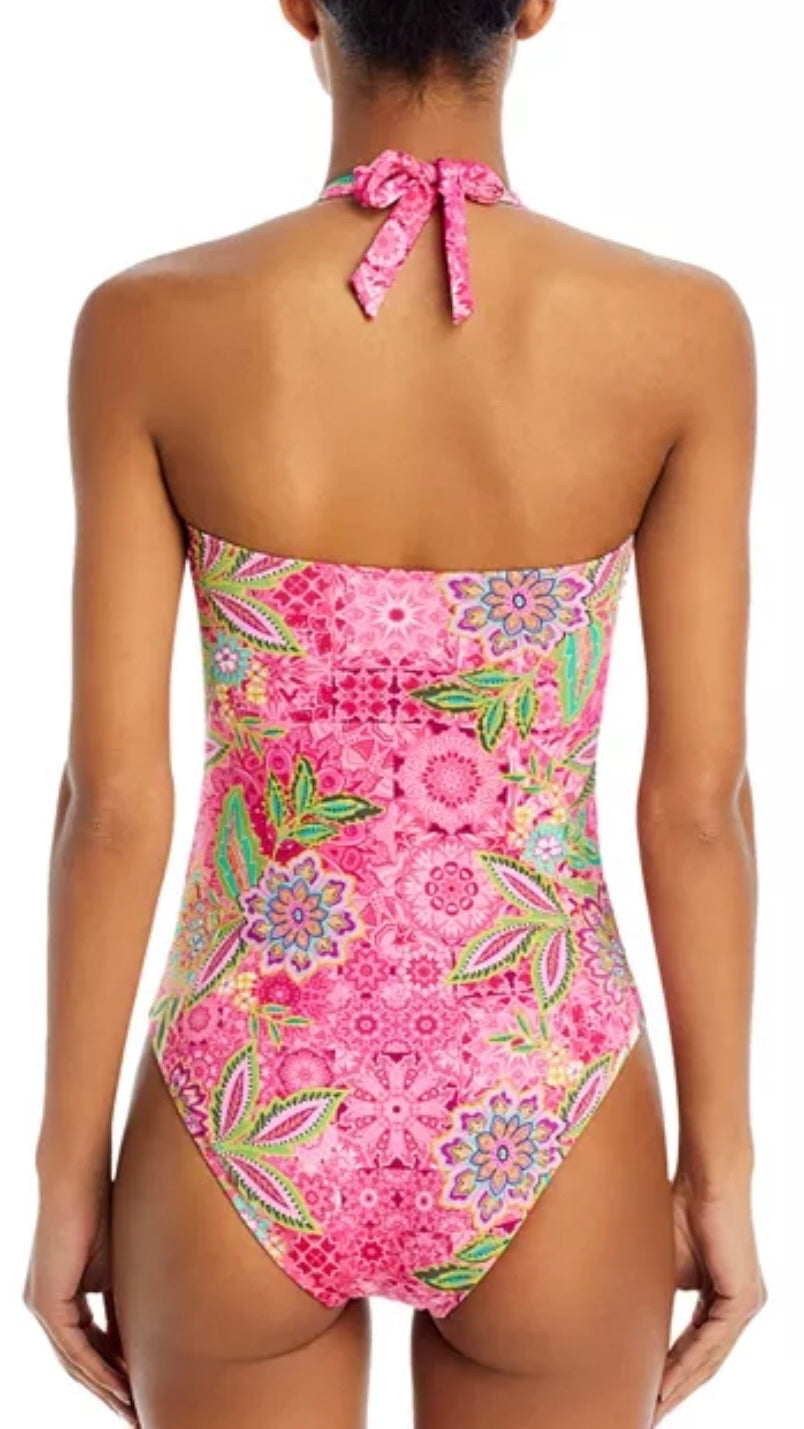 Johnny Was Flamingo Twist One Piece