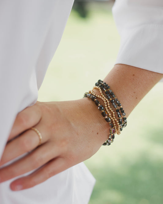 Black Stretch Bracelet