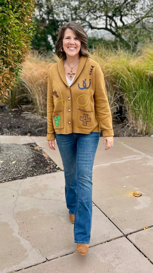 Caitlin Western Cardigan