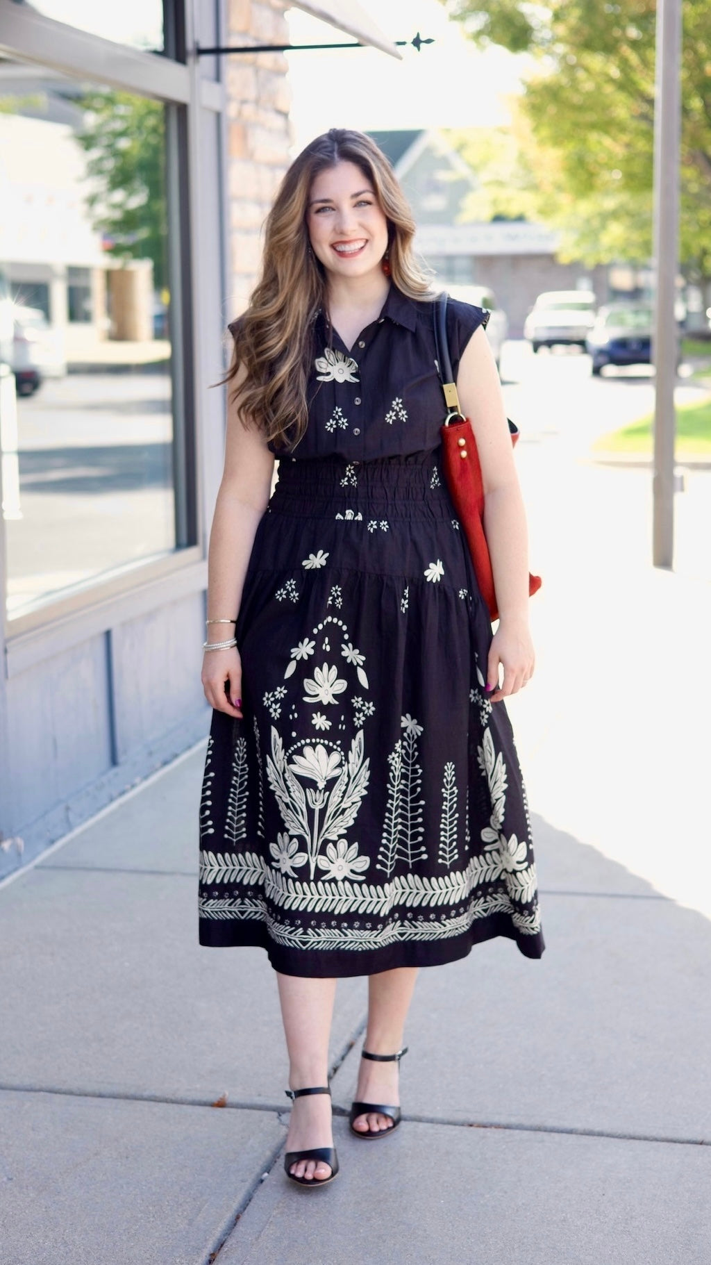 Ivy Jane Bordering Flowers Dress