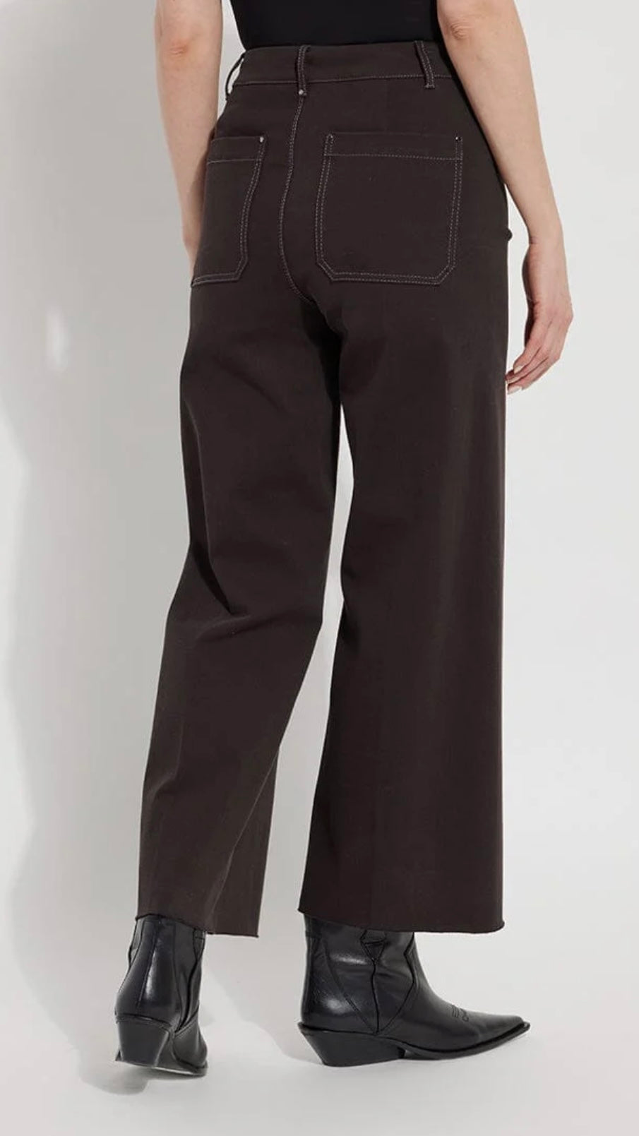 Erin Wide Leg Jegging - Espresso