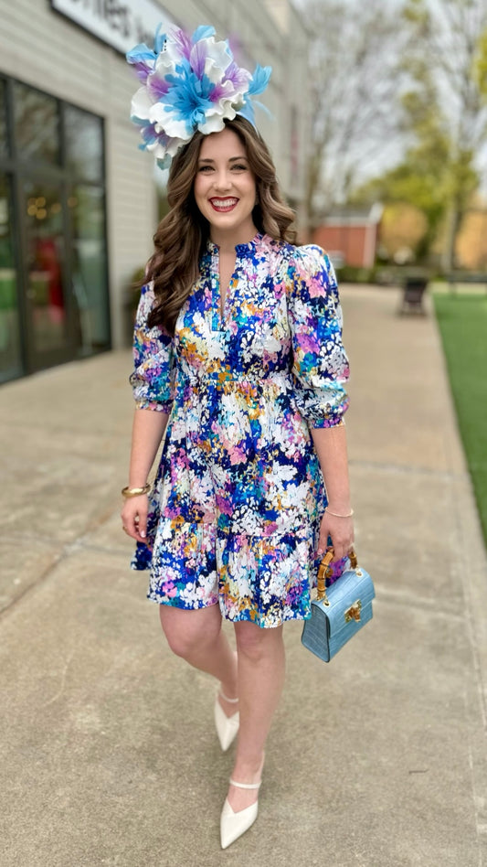 Tyler Boe Karli Cotton Dress - Floral Multi