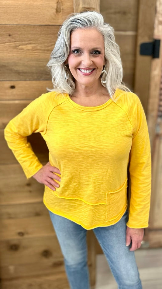 Habitat Pocket Pullover - Lemon