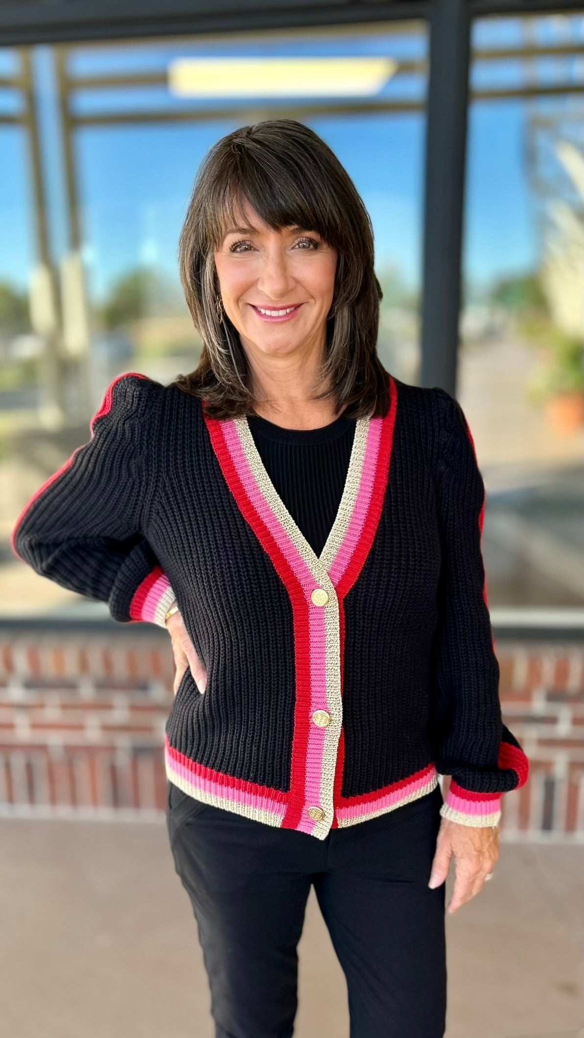 Emily McCarthy Clara Cardigan - Fairy Lights