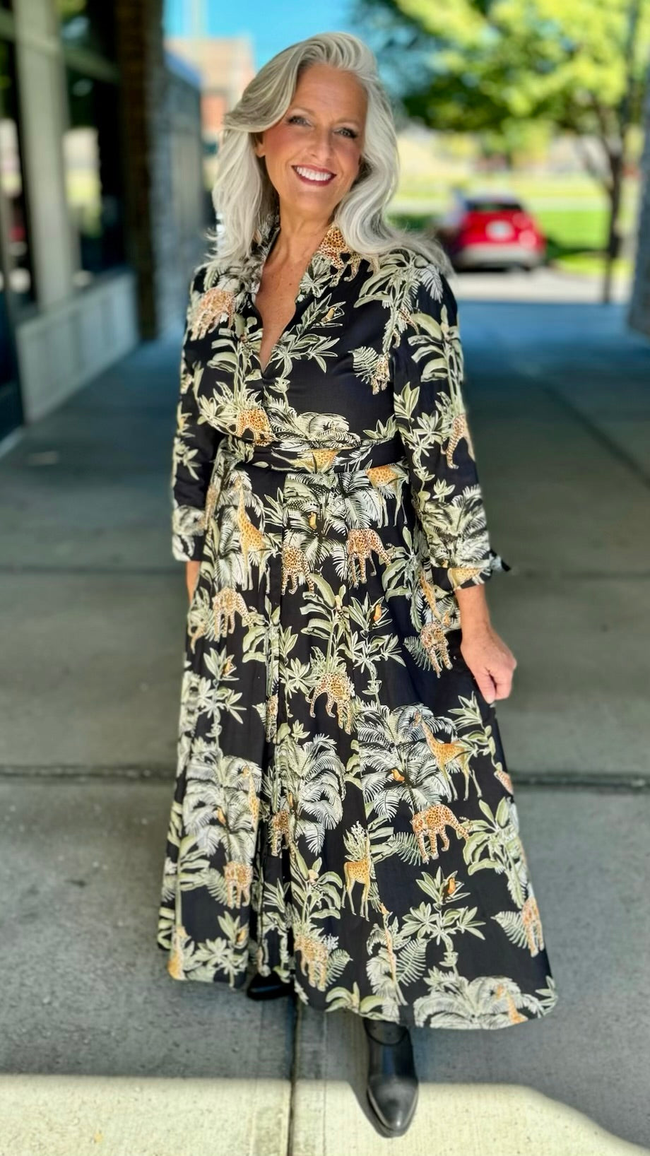 Guadalupe Luciana Dress - Black