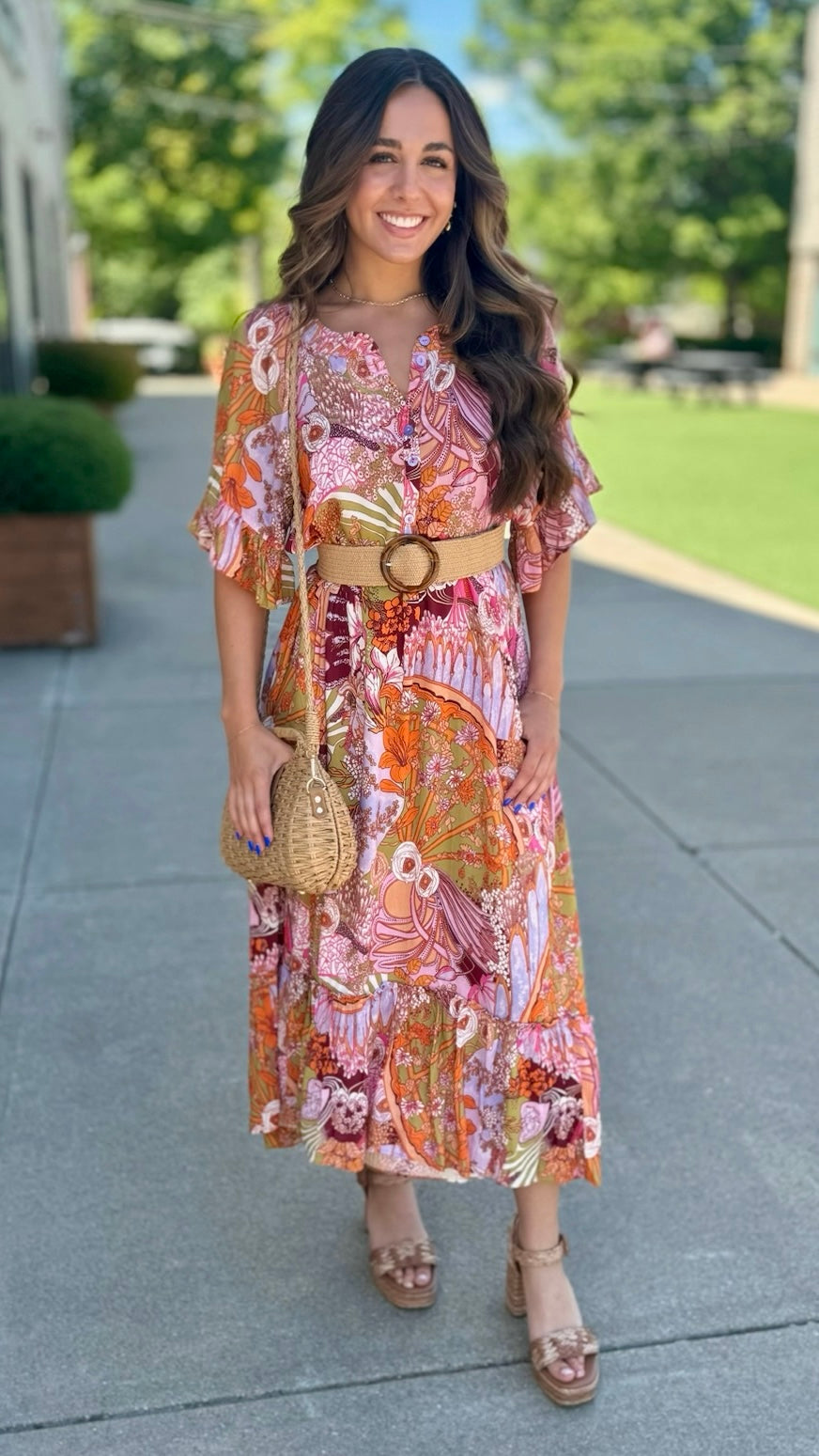 Ivy Jane Go With The Flow Dress - Vintage Florals