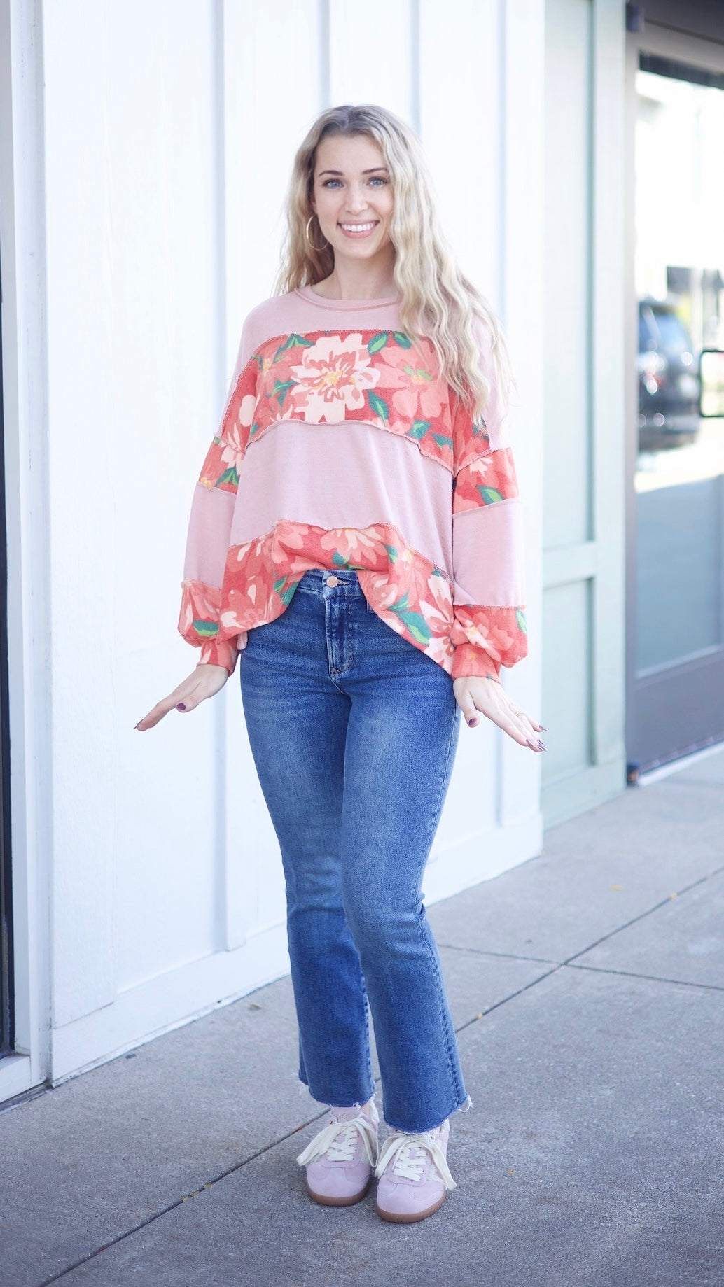 Kira Pullover - Blush