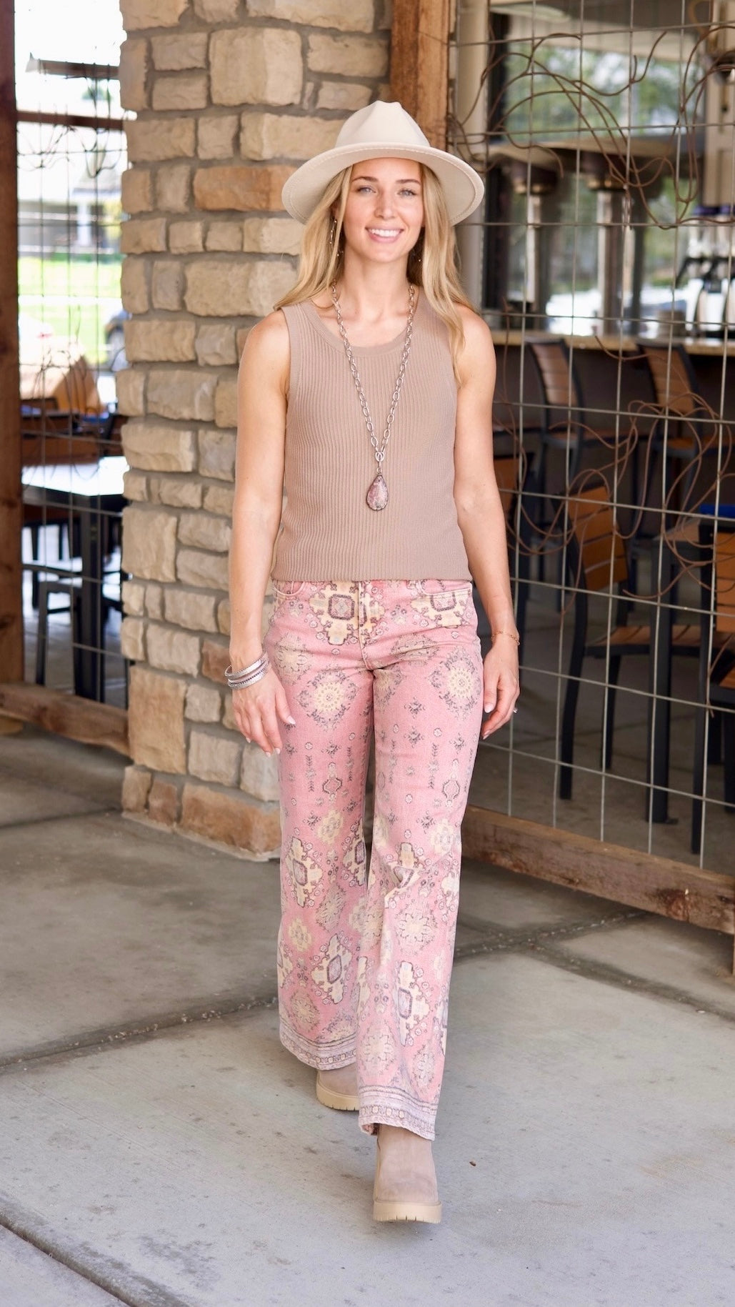 Another Love Cora Tank Top - Walnut