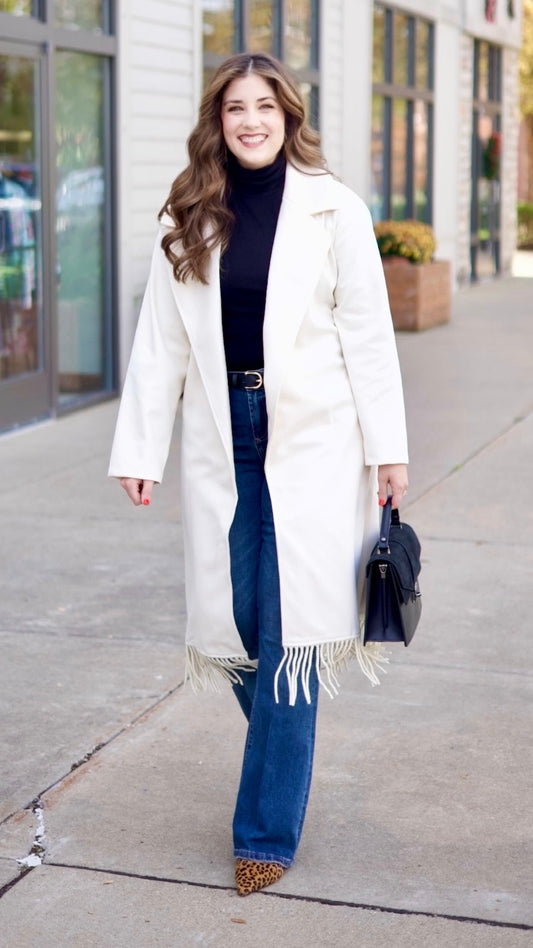 Reese Fringe Coat