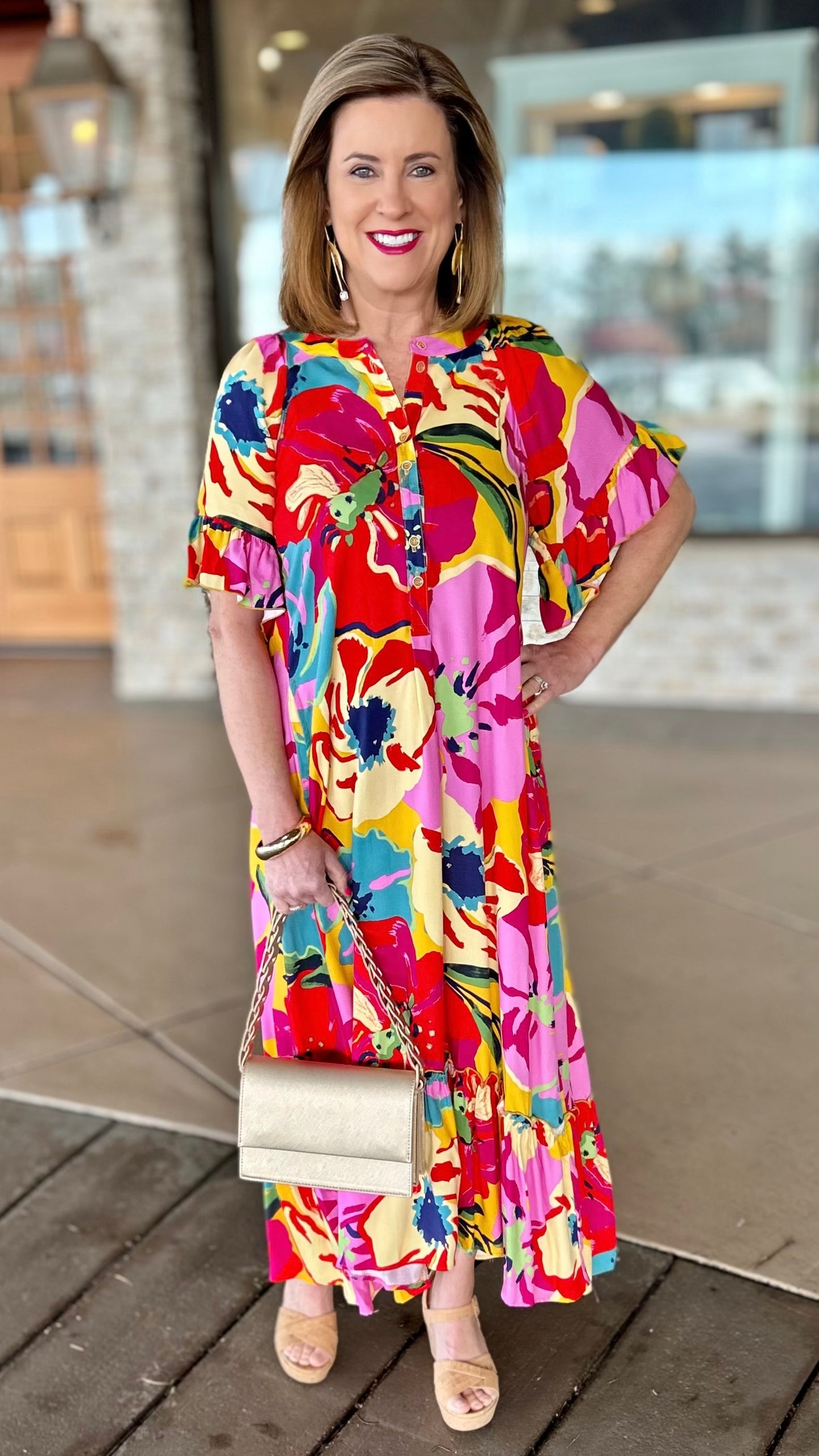 Ivy Jane Go With The Flow Dress - Multi