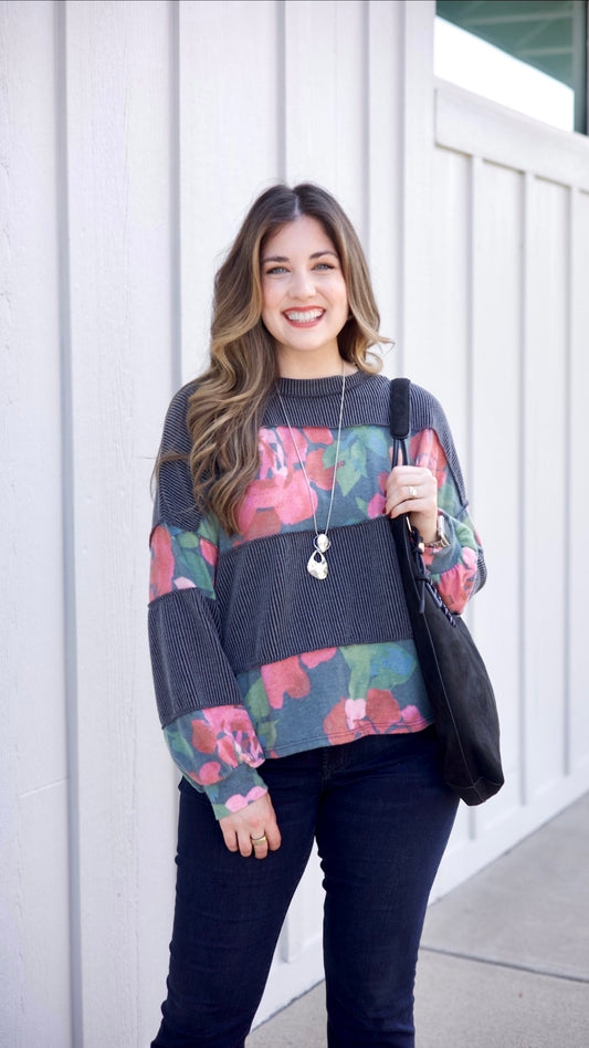 Kira Pullover - Charcoal