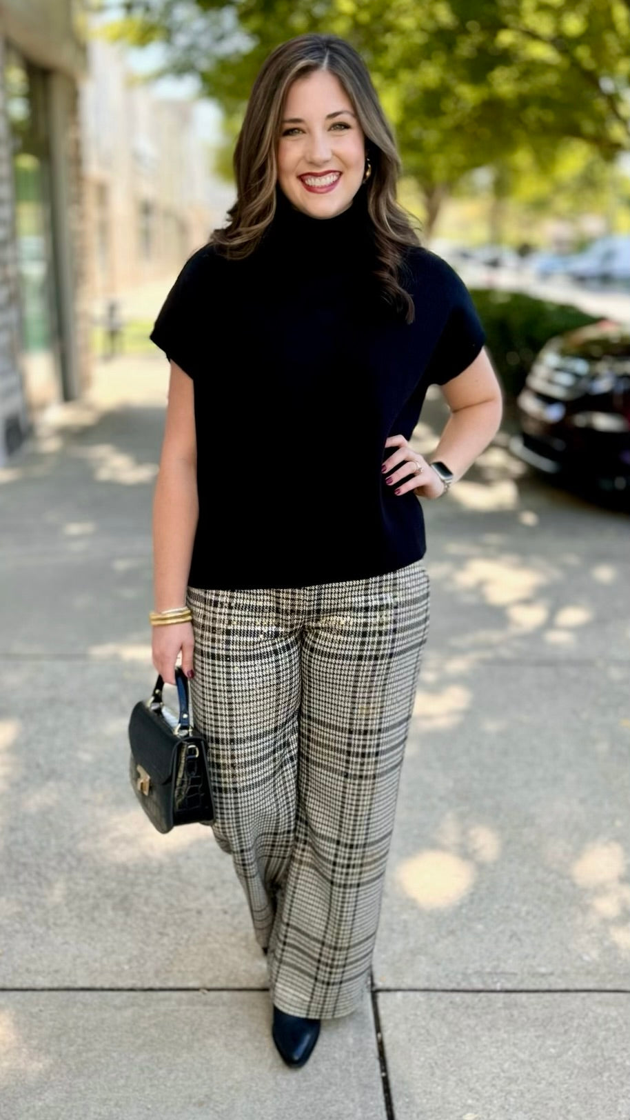 Classico Short Sleeve Sweater - Black