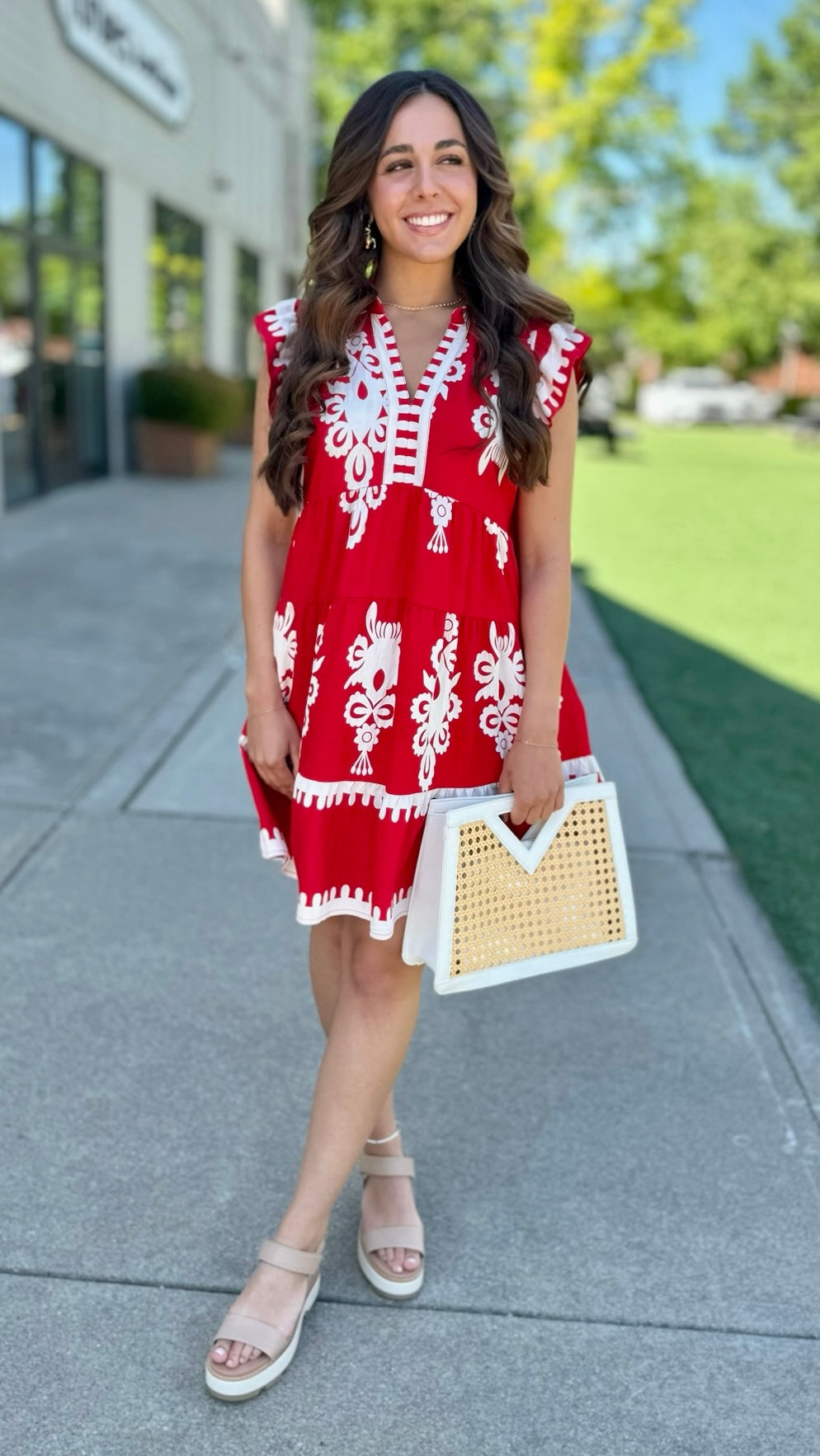 Cherry On Top Mini Dress - Cherry