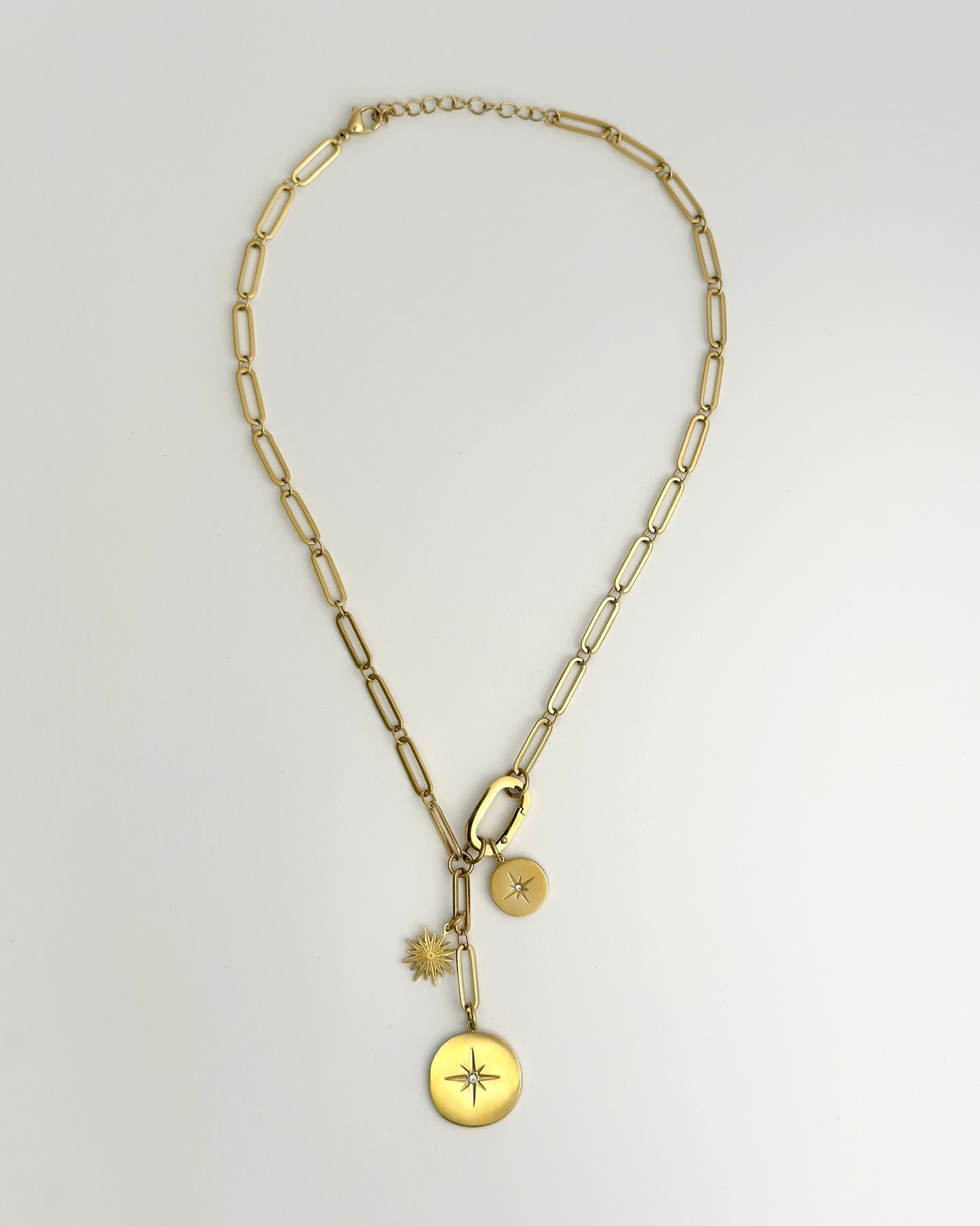 Gold Cascade Necklace