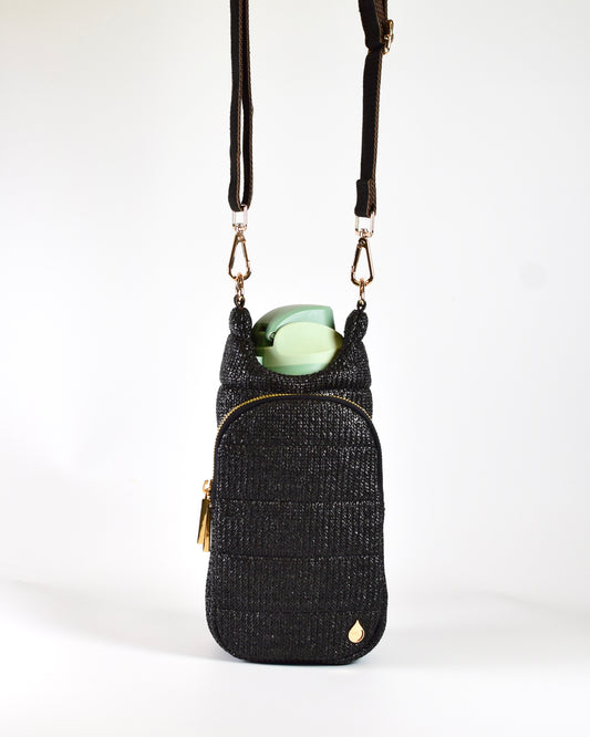 Hydrobag - Black Faux Raffia