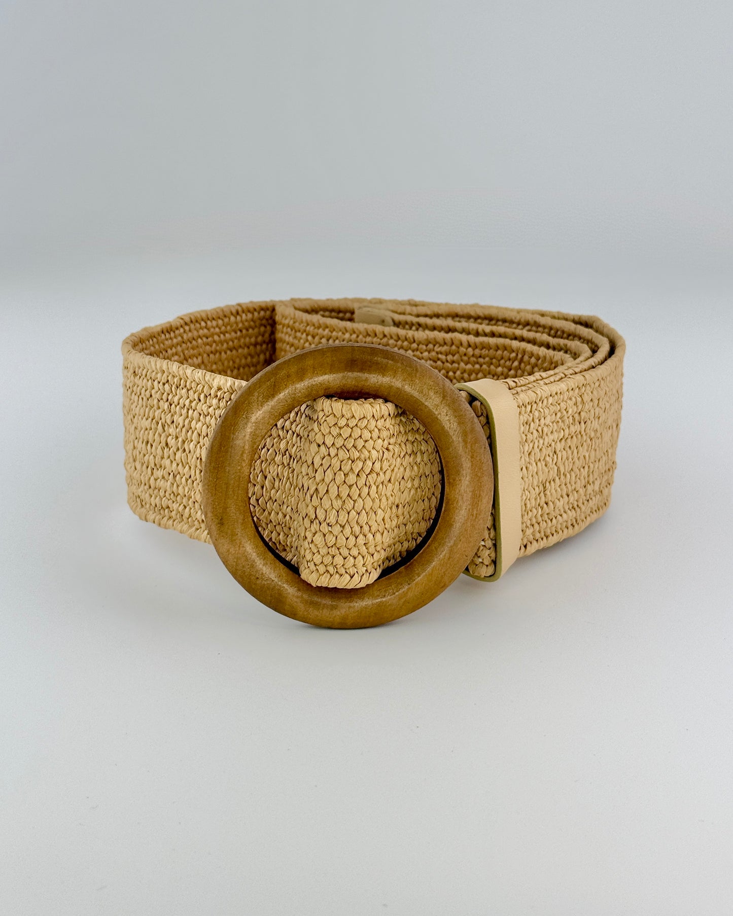 Khaki Woven Belt
