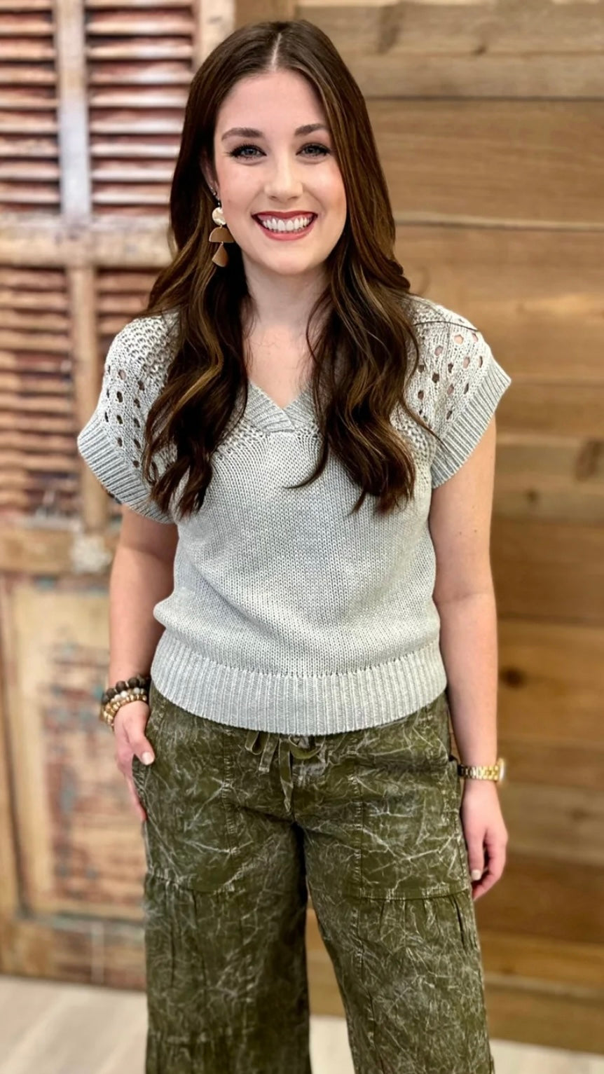 Another Love Renata Sweater - Grey