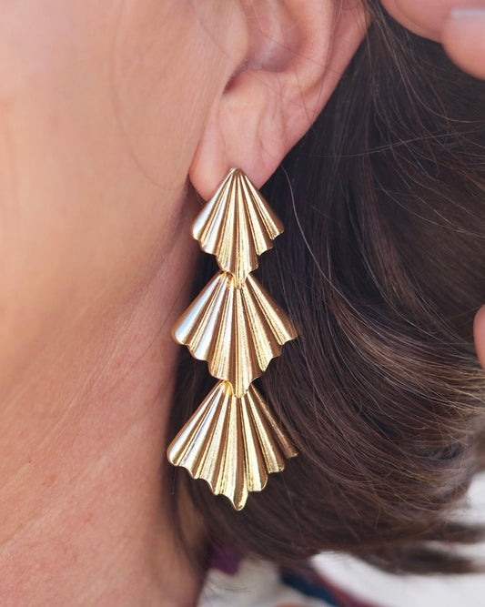 Althea Gold Earrings