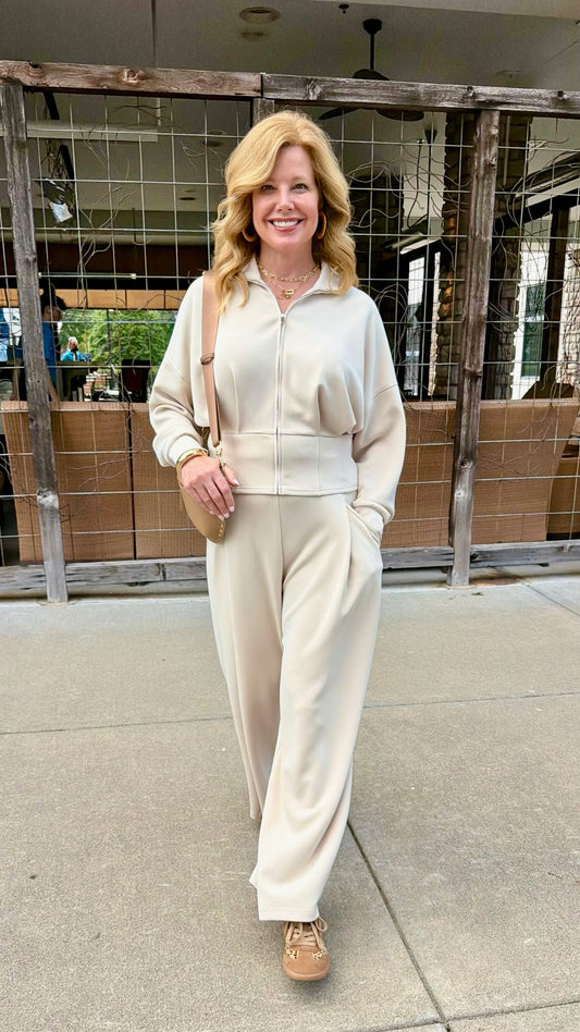 Cassandra Soft Modal Jacket - Cream