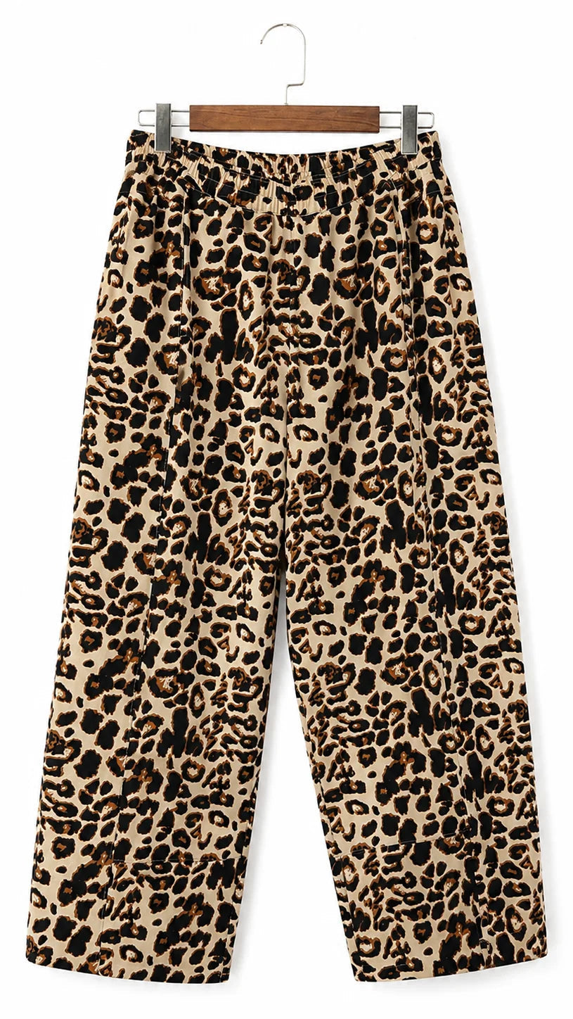 Ivy Jane Leopard Barrel Pant