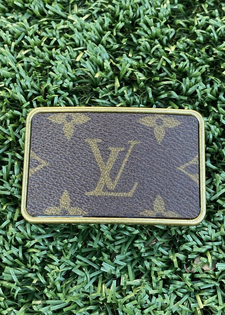 Refurbished Louis Vuitton Rectangle Belt Buckle