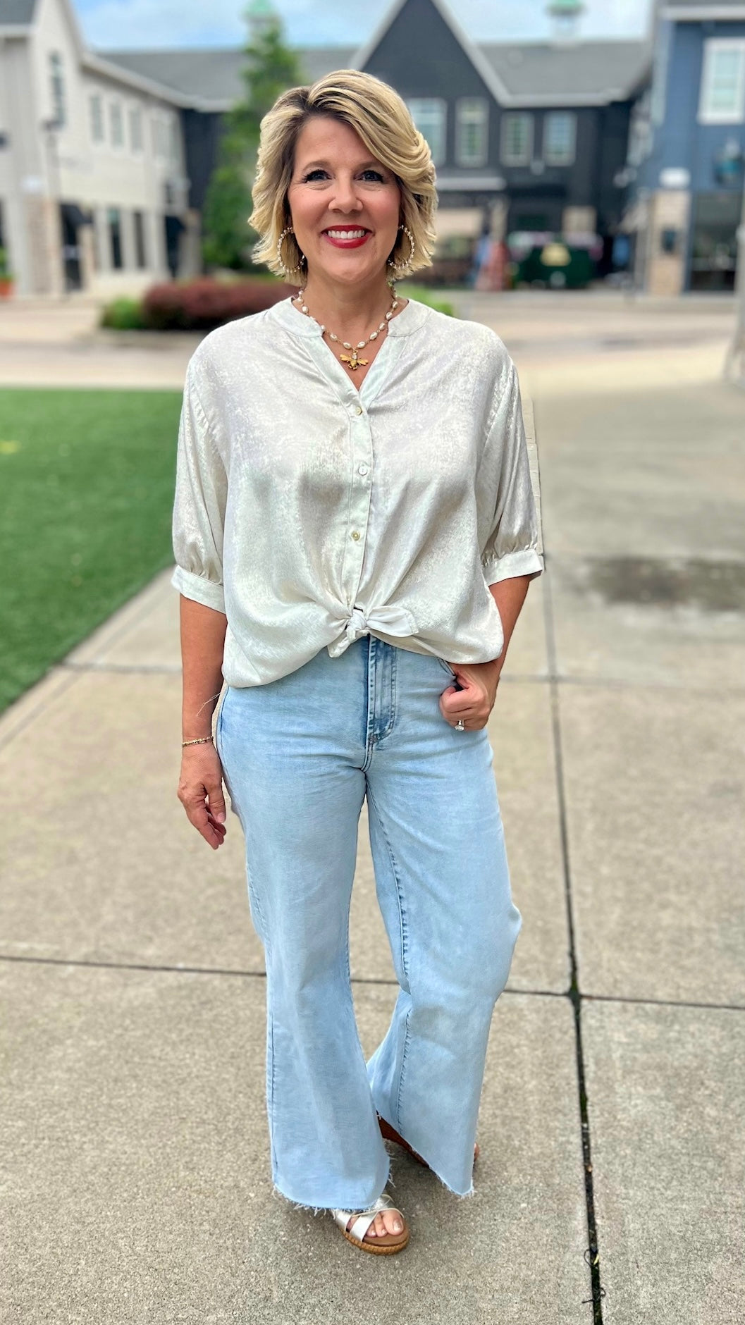 Dear John Fiona Wide leg Jean - Tolleson