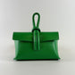 Loop Wristlet Leather Bag - Green