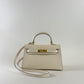 Buckle Mini Bag - Ivory
