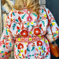 Nicole Kimono Cardigan - Pink Multi