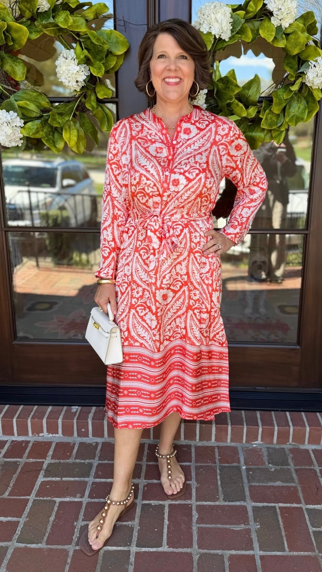 Constantine Dress - Red