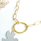 Inspired Designs Mixed Metals Dove Necklace