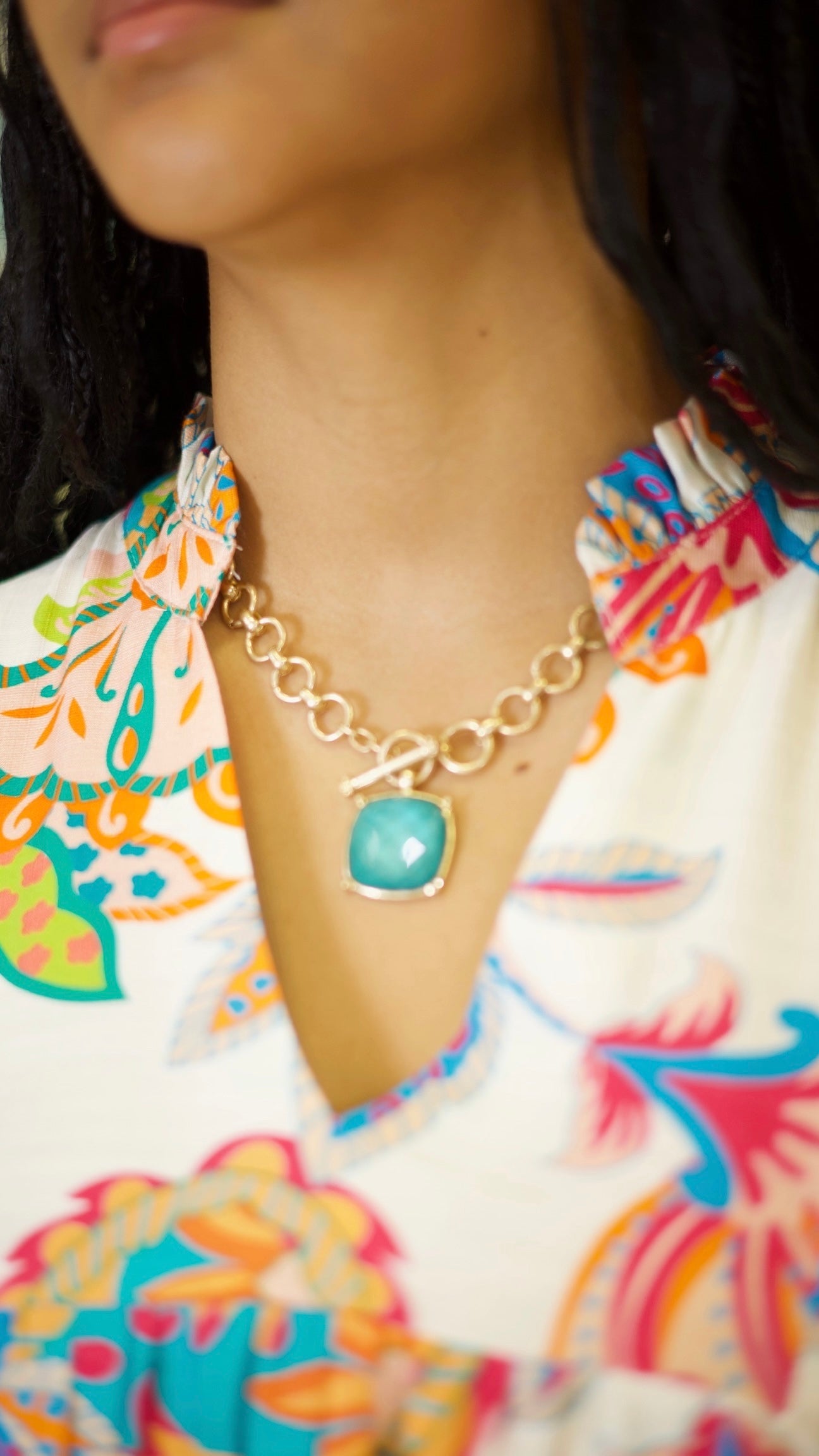 Selena Floral Dress - Cream