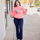 Nutcracker Sweatshirt - Bright Pink
