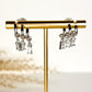 Thank Heaven Diamond Drop Earrings - Silver