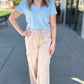 Dear John Madelyn Jersey Tee - Glacier