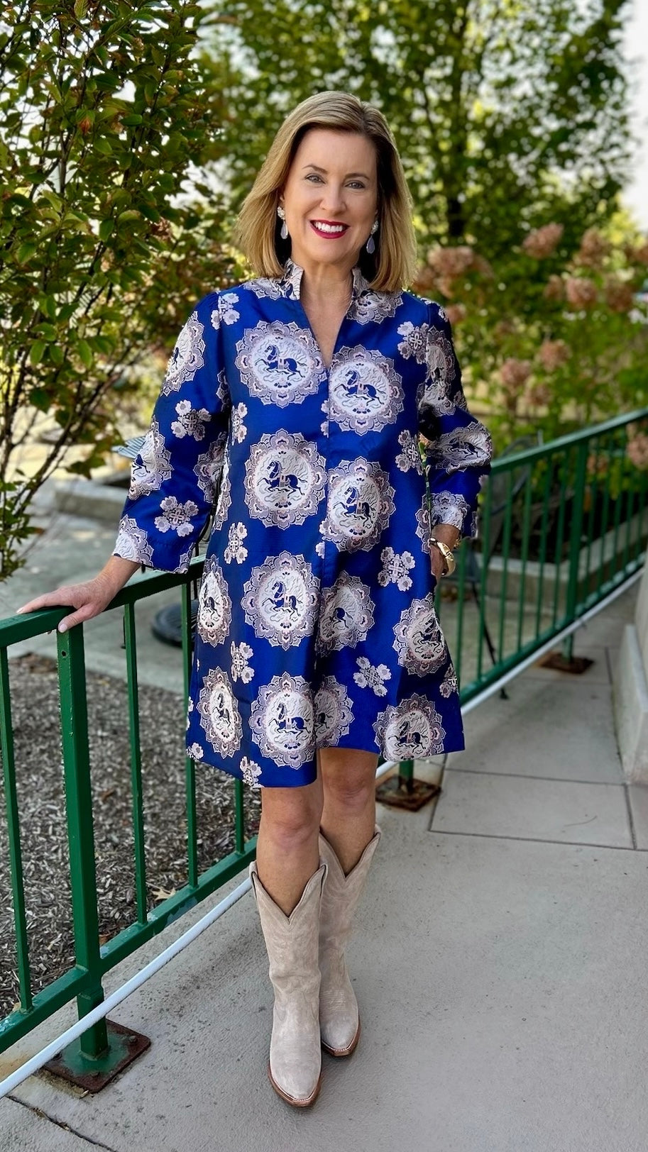 Equestrian Dress - Royal