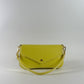 Italian Leather Handle & Crossbody - Yellow