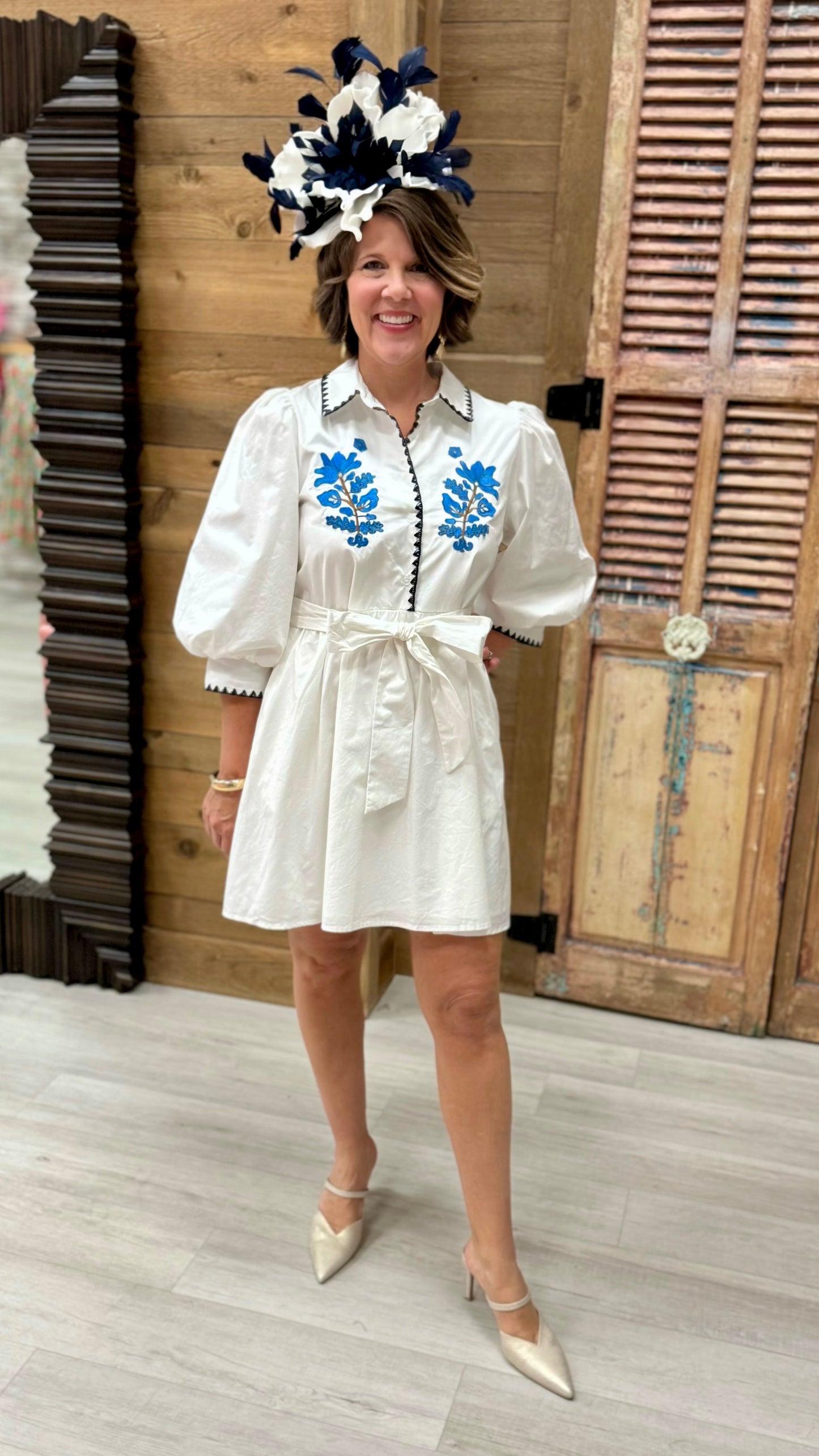 Southern Charm Tie Waist Dress