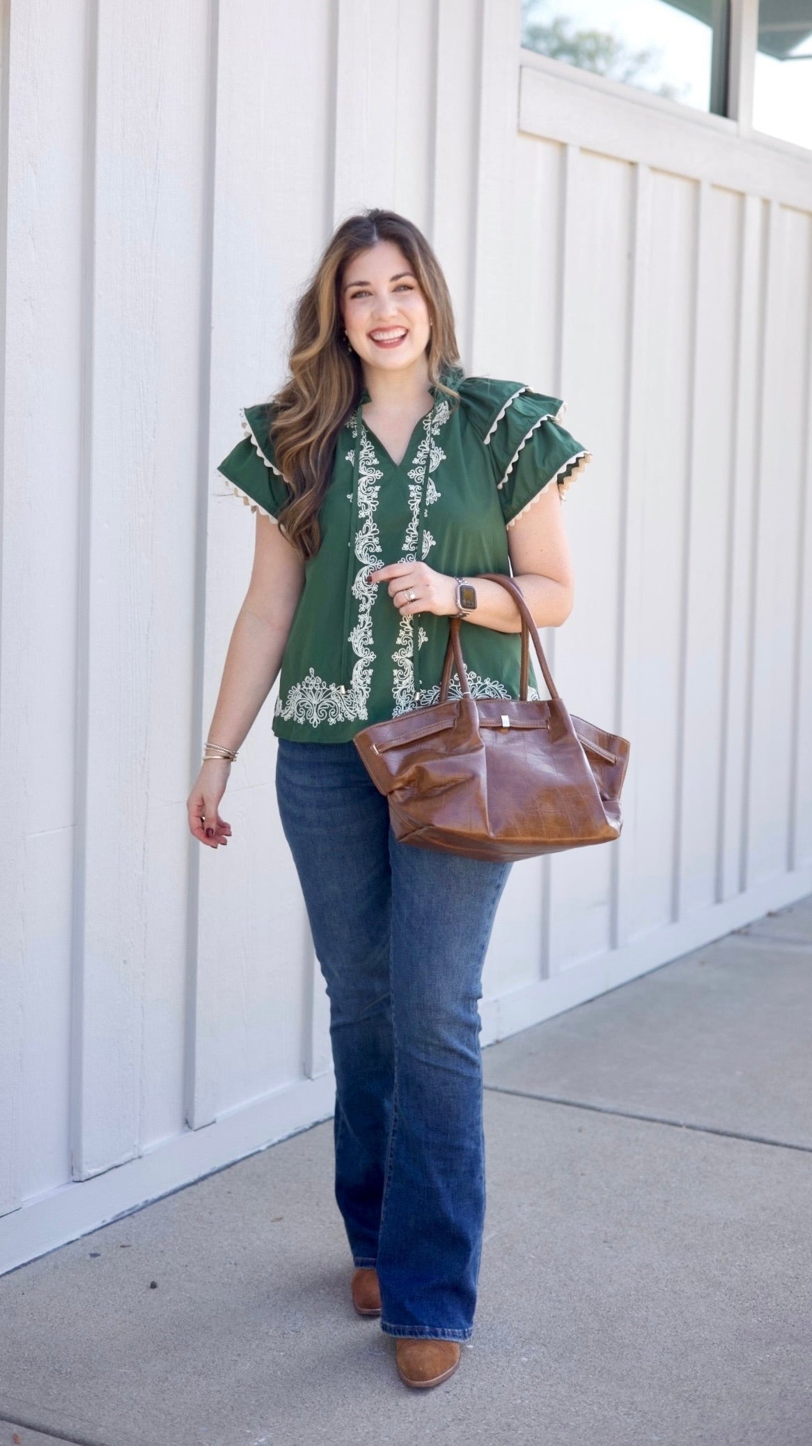 Lainey Top - Green