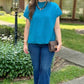 Paige Classico Sleeveless Sweater - Teal