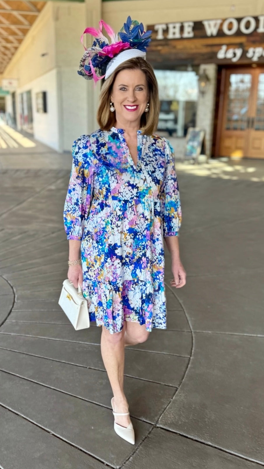 Tyler Boe Karli Cotton Dress - Floral Multi