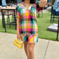Uncle Frank Checked Shift Dress - Multi