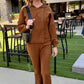 XCVI Lucius Flare Pant - Brown