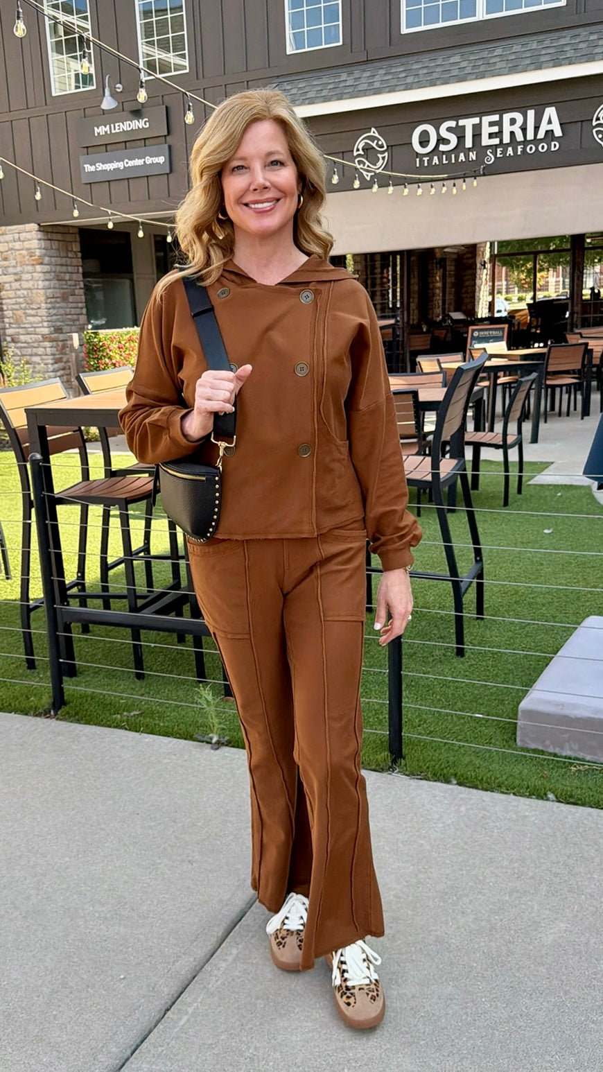 XCVI Lucius Flare Pant - Brown