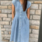 Belle Denim Midi Dress