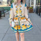 Harper Floral Belted Dress