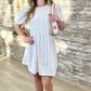 Laney Mini Dress - White