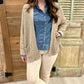 Dear John Delilah Denim Snap Button Top