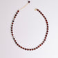 Jenny Baker Pippa Heart Necklace - Crimson